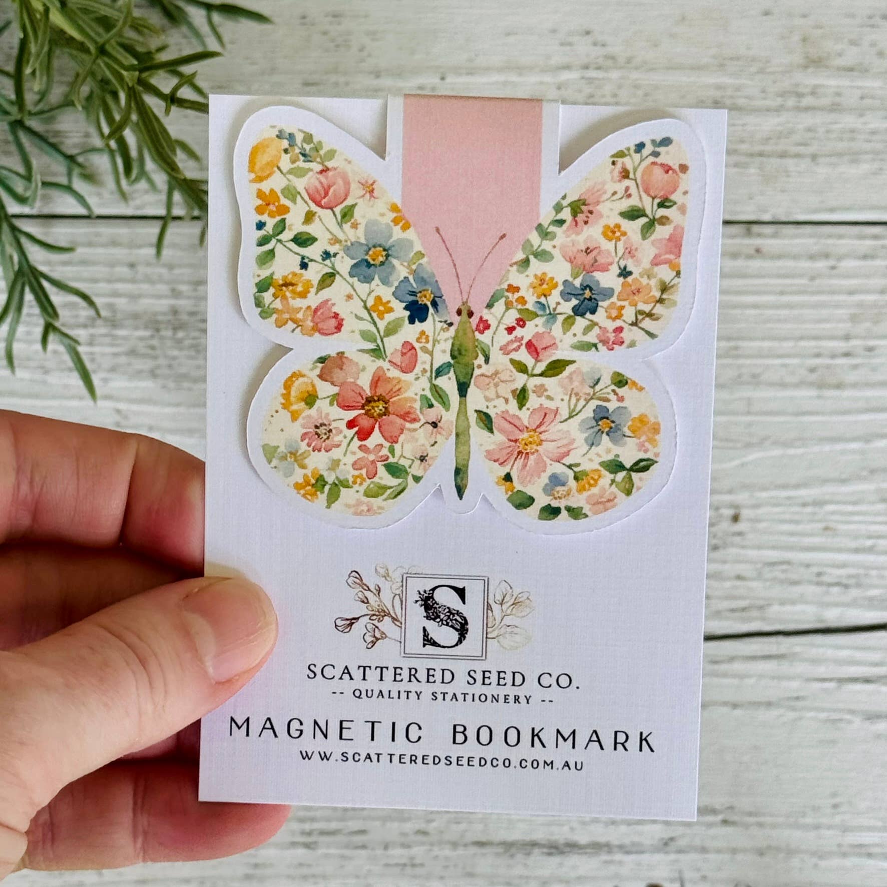 Pastel Butterfly Magnetic Bookmarks - Liberty