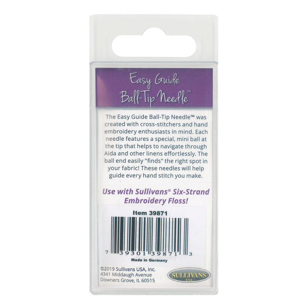 Sullivans Easy Guide Ball Tip Needle