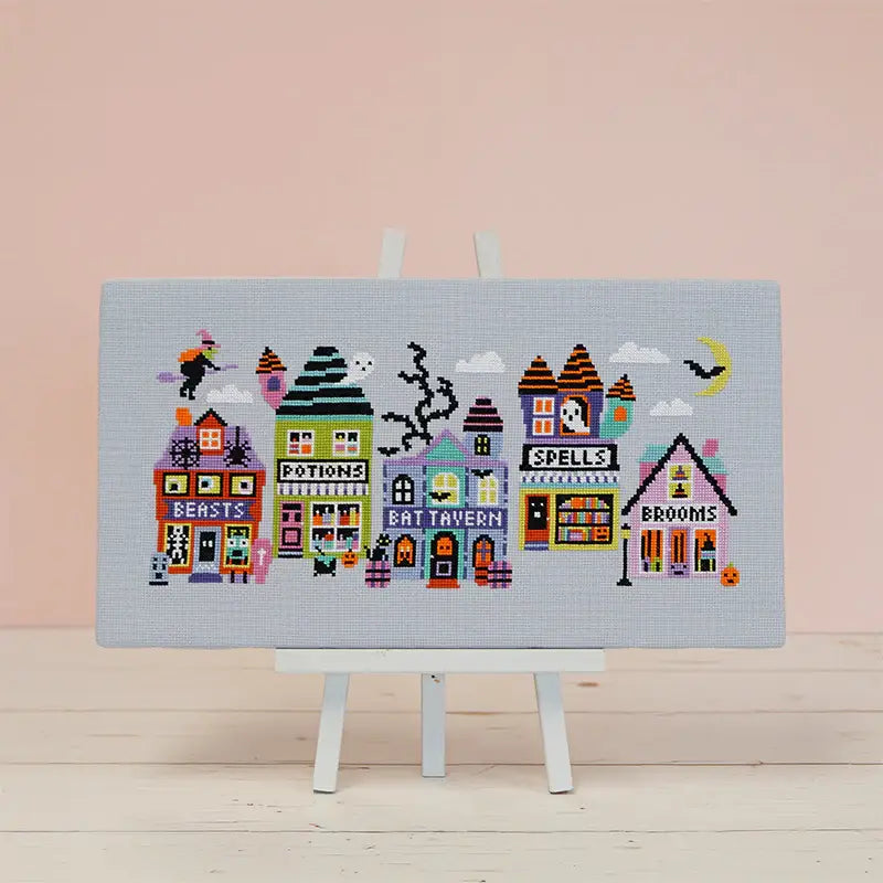 Witchy Way - Halloween Cross Stitch Kit