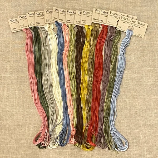 Weeks Dye Works (2126 -2254) - 6 Stranded Embroidery Cotton