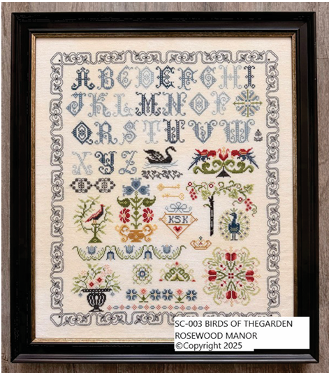 Rosewood Manor - Birds of the Garden