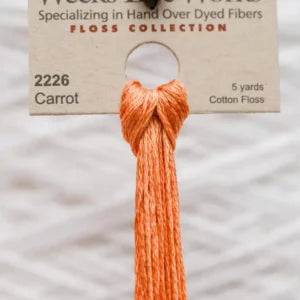 Weeks Dye Works (2126 -2254) - 6 Stranded Embroidery Cotton