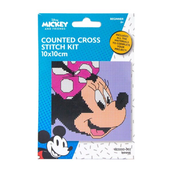DISNEY COUNTED CROSS STITCH MINI 10X10CM