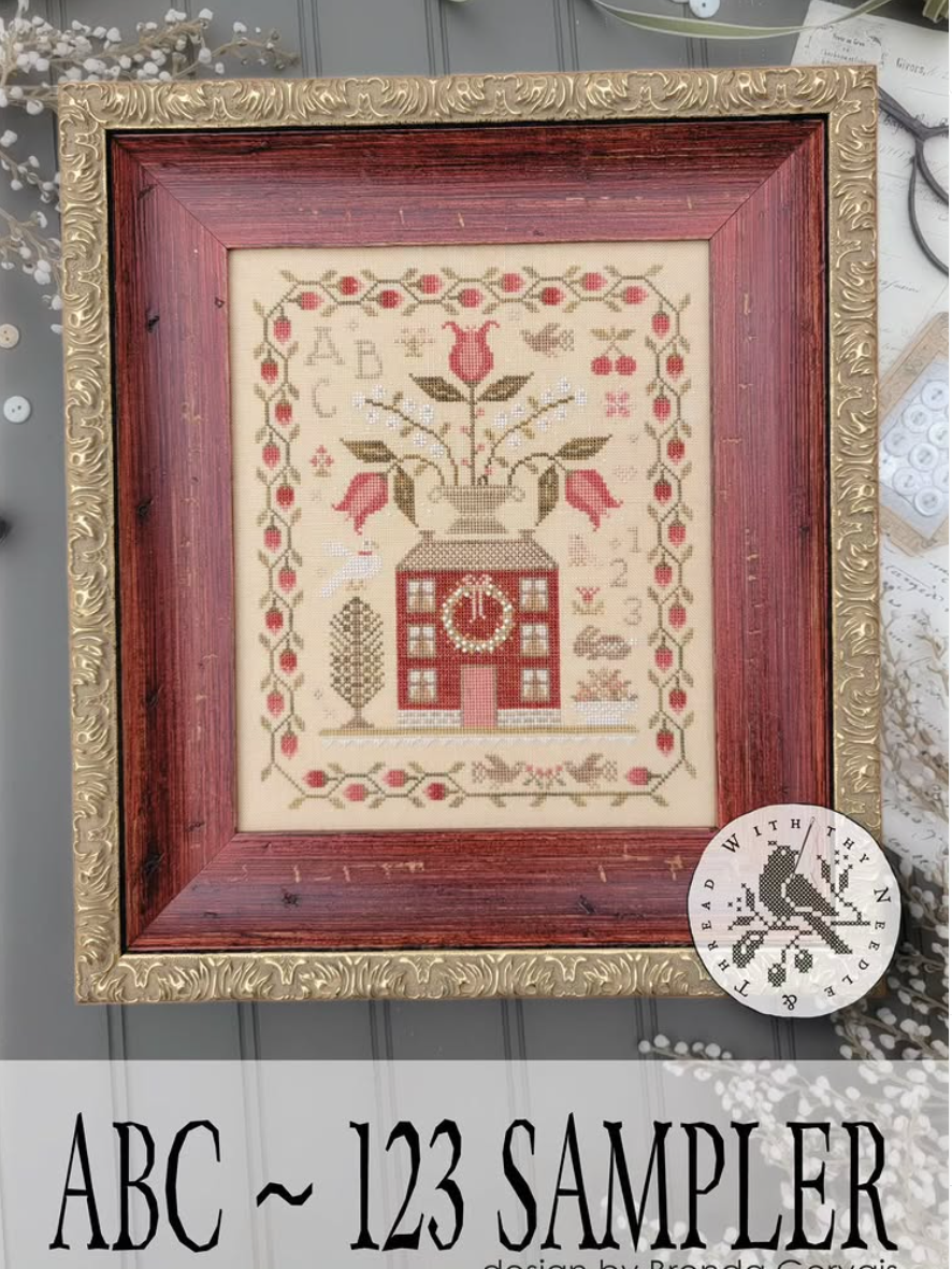 With Thy Needle & Thread - ABC - 123 Sampler
