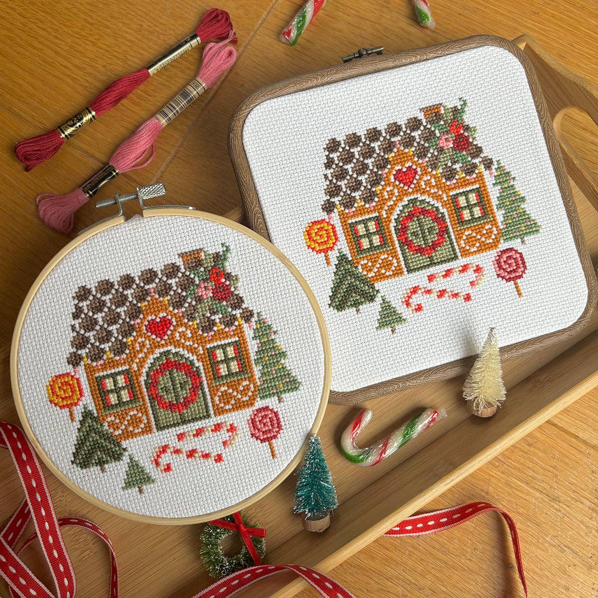 Gingerbread House - Printed Pattern