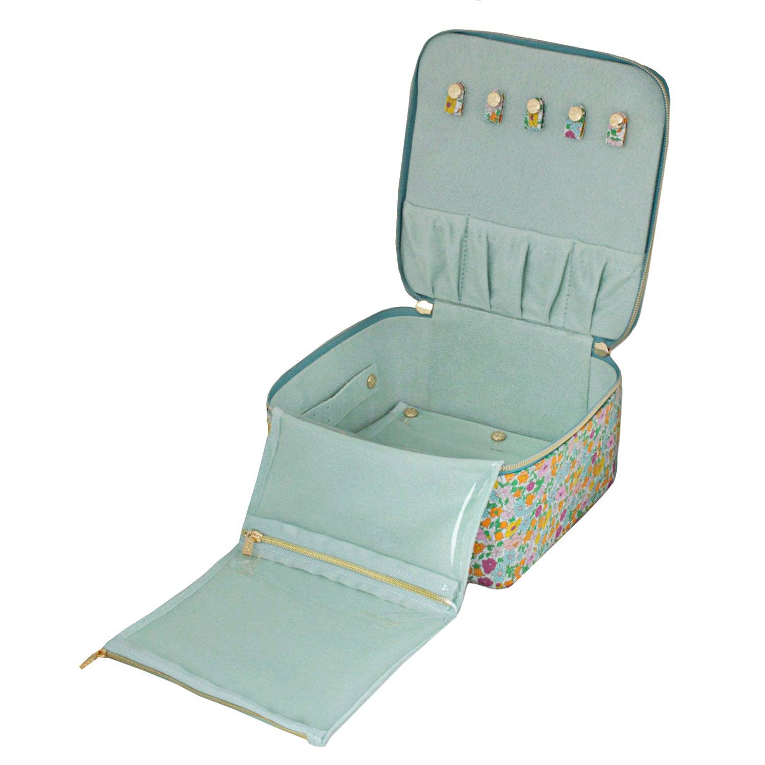 Liberty Large Jewellery Cube Poppy