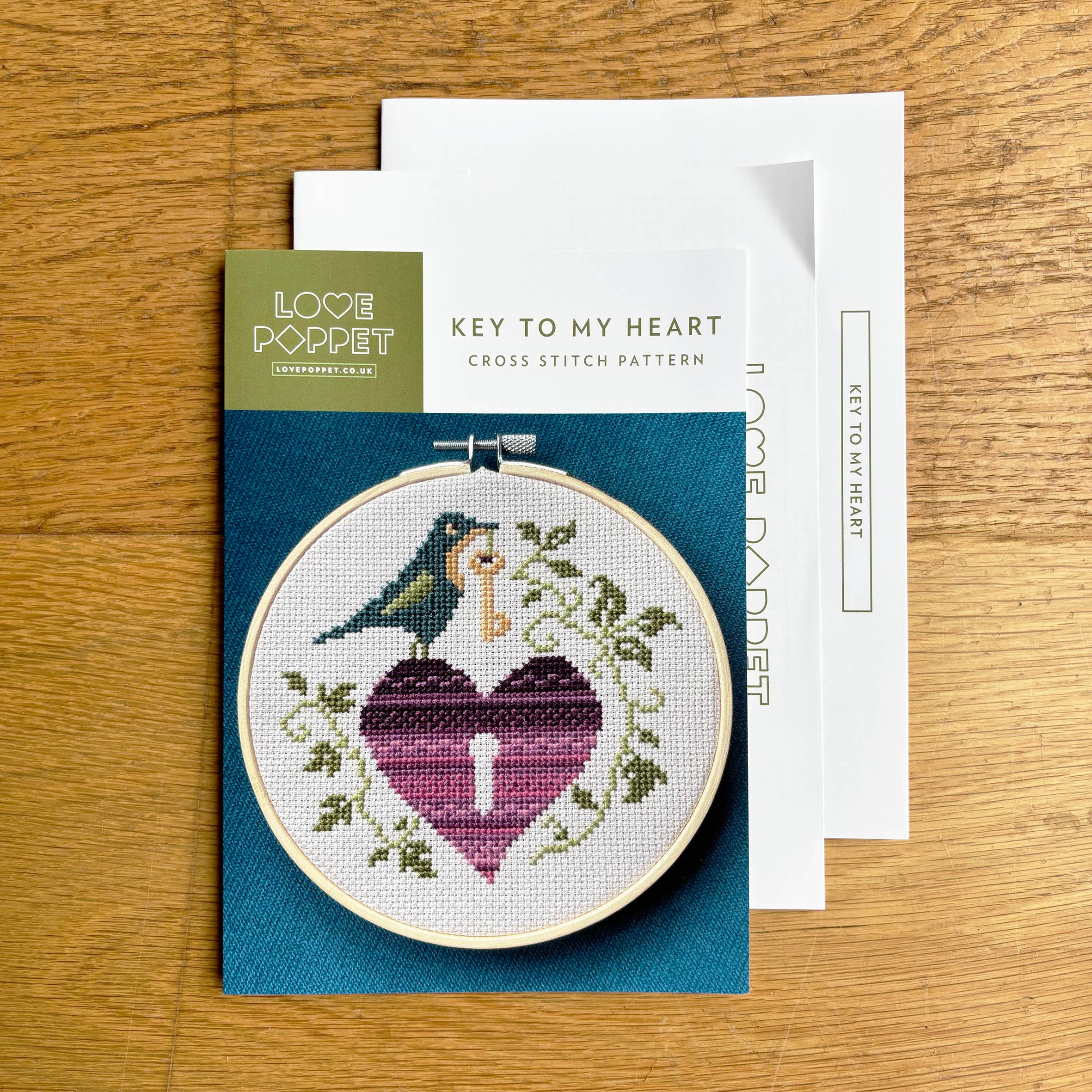 Key to my Heart - Printed Pattern