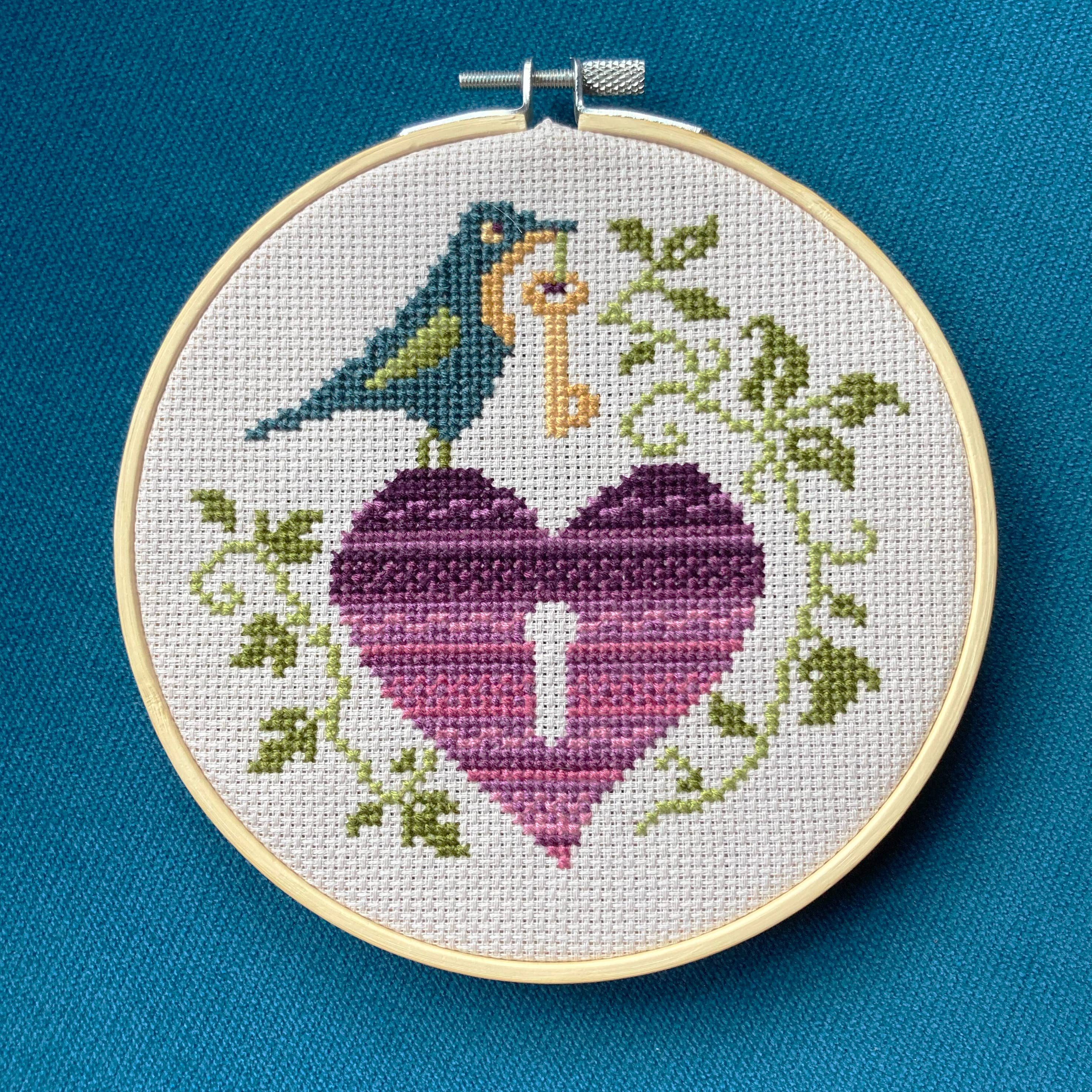 Key to my Heart - Printed Pattern