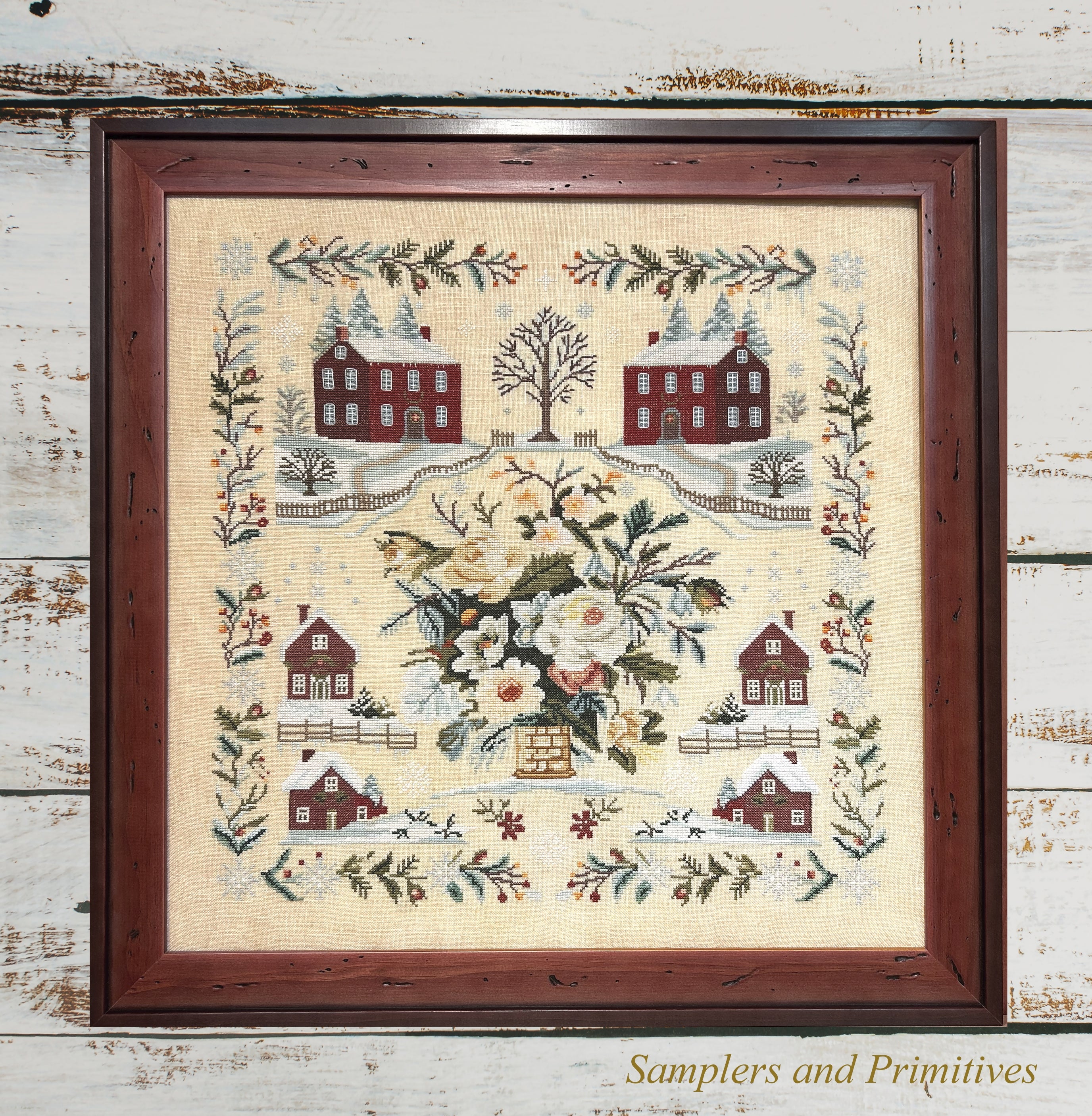 Samplers and Primitives - Winter Day Sampler