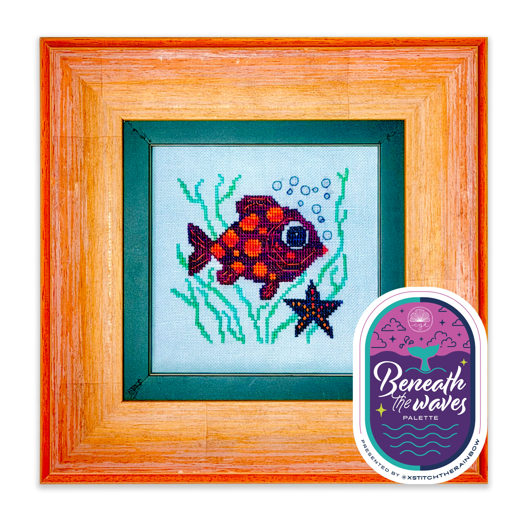 Fox and Rabbit -Seeing Stars X Stitch the Rainbow