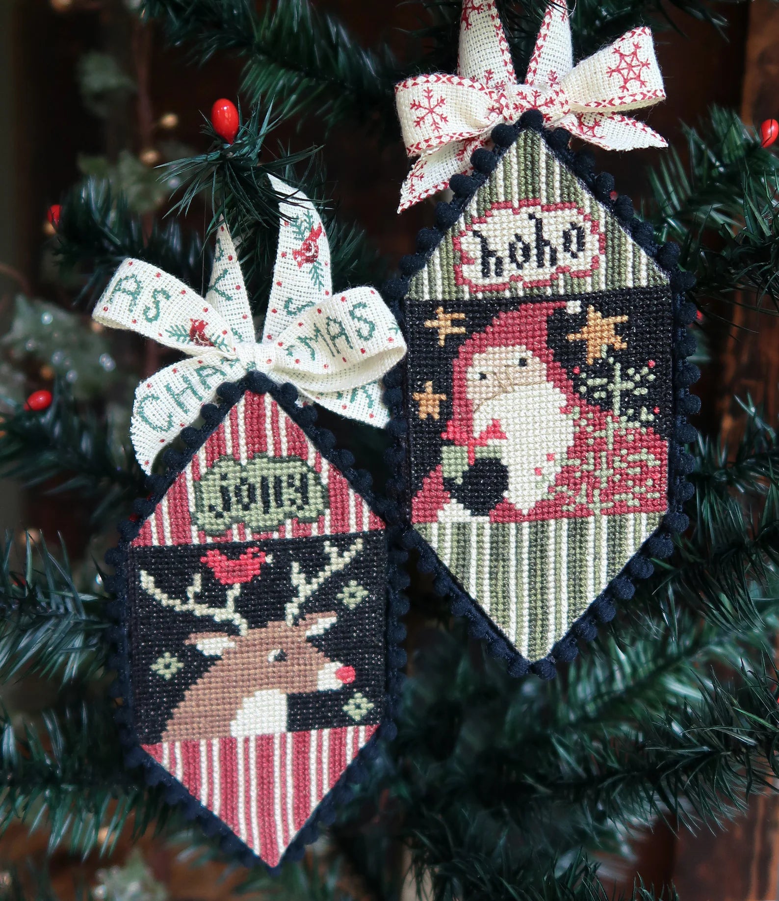 Teresa Kogut - Santa & Reindeer Ornaments