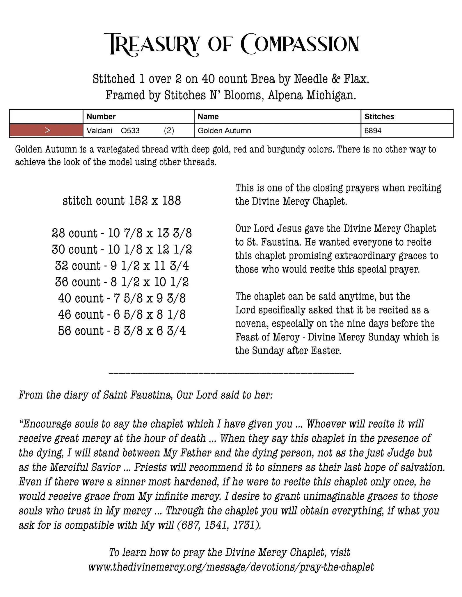 Teresa Kogut - Treasury of Compassion