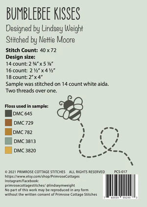 Primrose Cottage Bumblebee Kisses