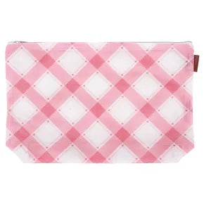 Mad for Plaid Large Nylon Mesh Bag