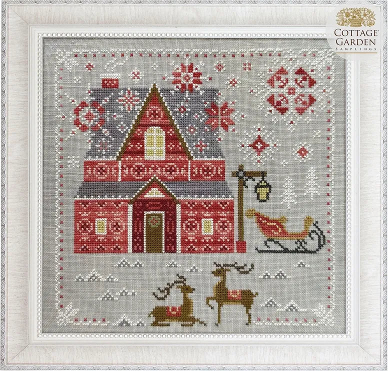 Cottage Garden Samplings - Santa&