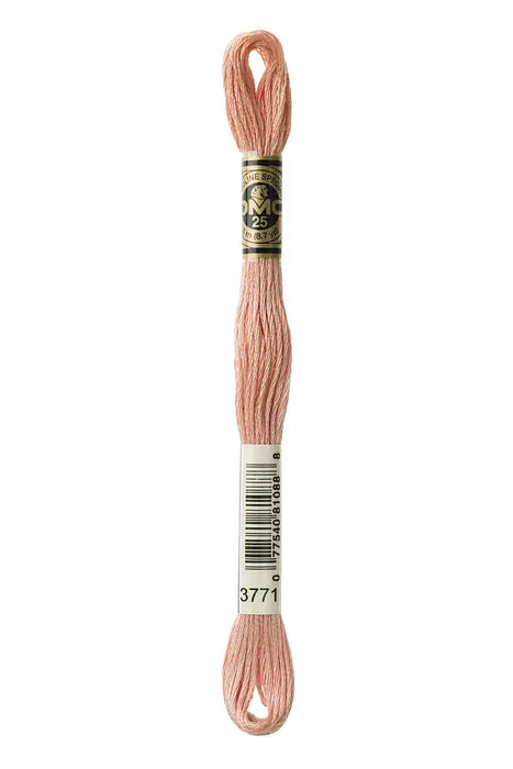 6. DMC 3705 to - 3829 6 Strand Cotton