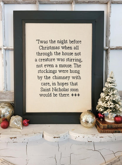 Hello from Liz Mathews - The Night Before Christmas