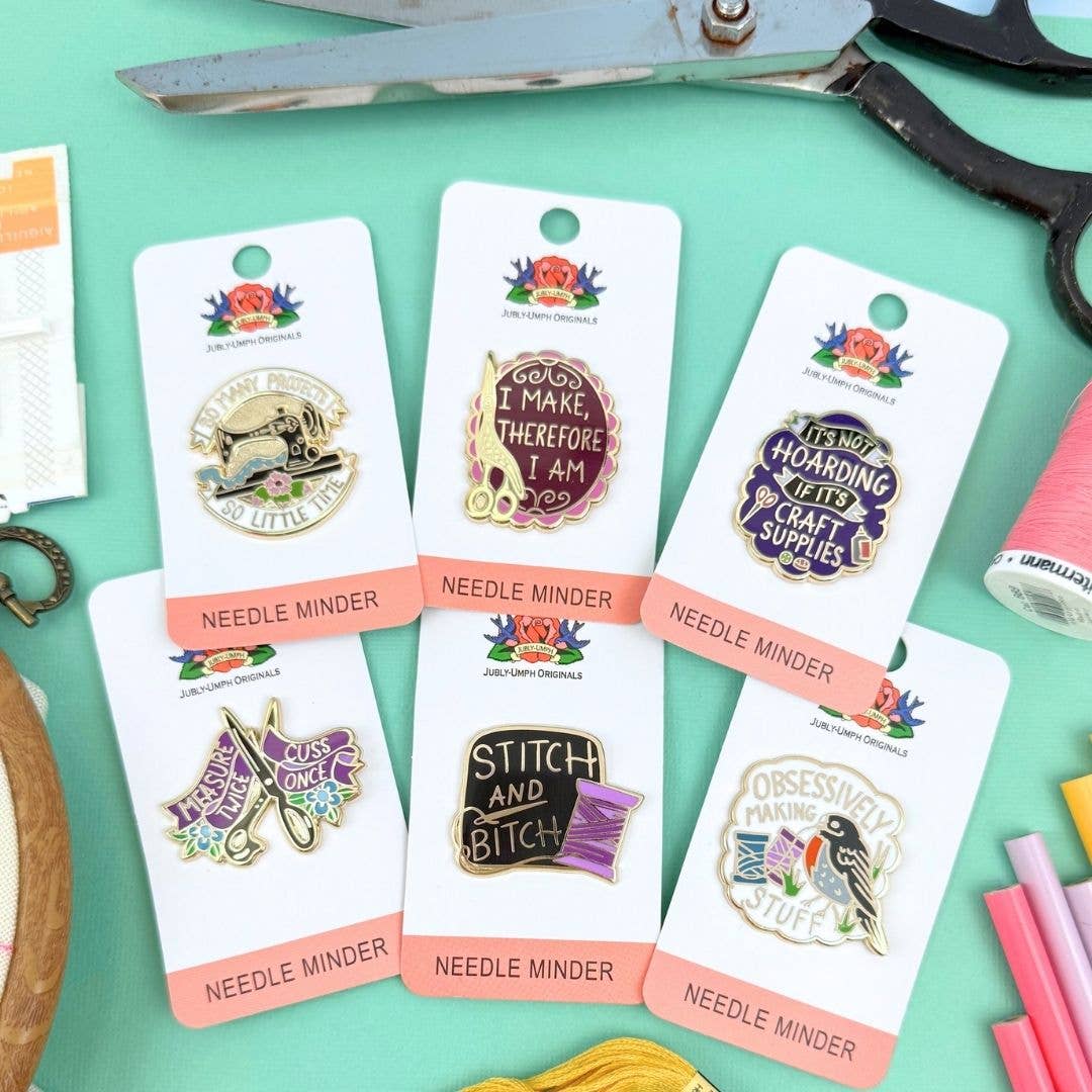 Measure Twice Cuss Once Needle Minder