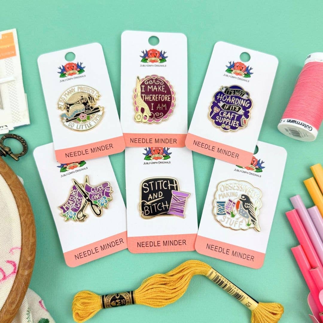 Measure Twice Cuss Once Needle Minder