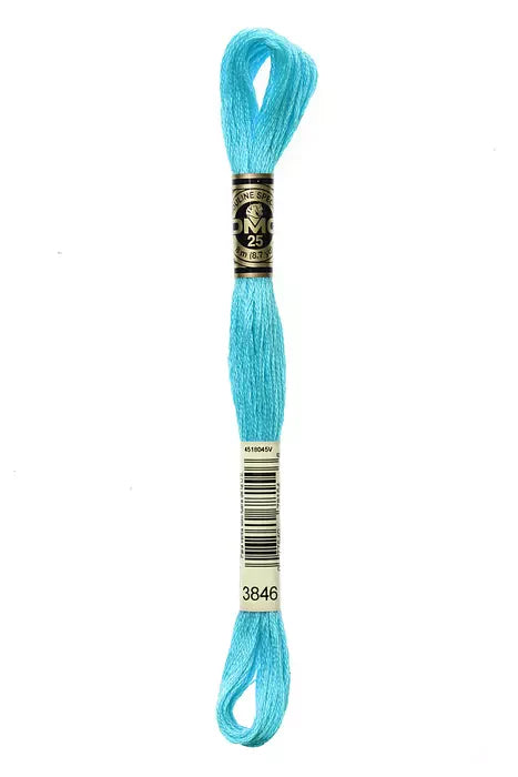 7. DMC 3830 to - 3866 6 Strand Cotton
