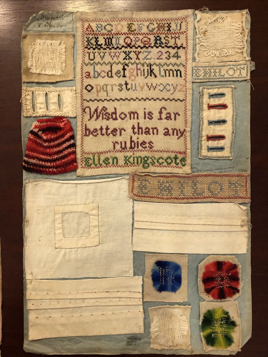 Cross Stitch Antiques - Ellen Kingscote&