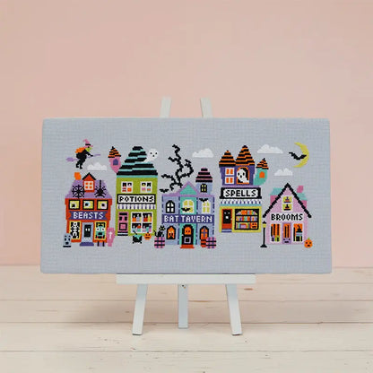 Witchy Way - Halloween Cross Stitch Kit