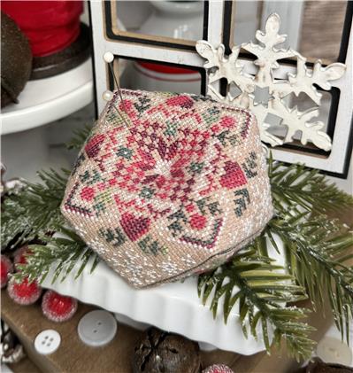 Erin Elizabeth Designs - Christmas Biscornu