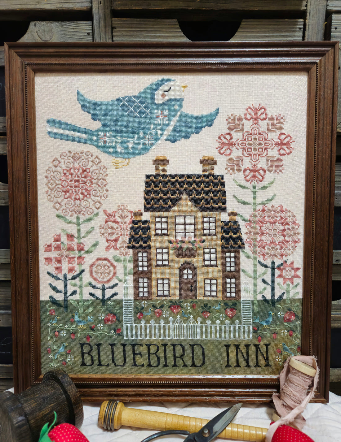 Quaint Rose Needlearts - Bluebird Inn