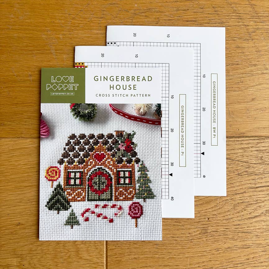 Gingerbread House - Printed Pattern