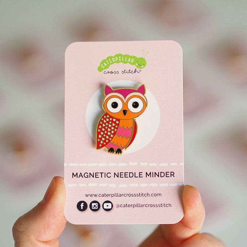 Owl Magnetic Needle Minder: Owl needle minder only
