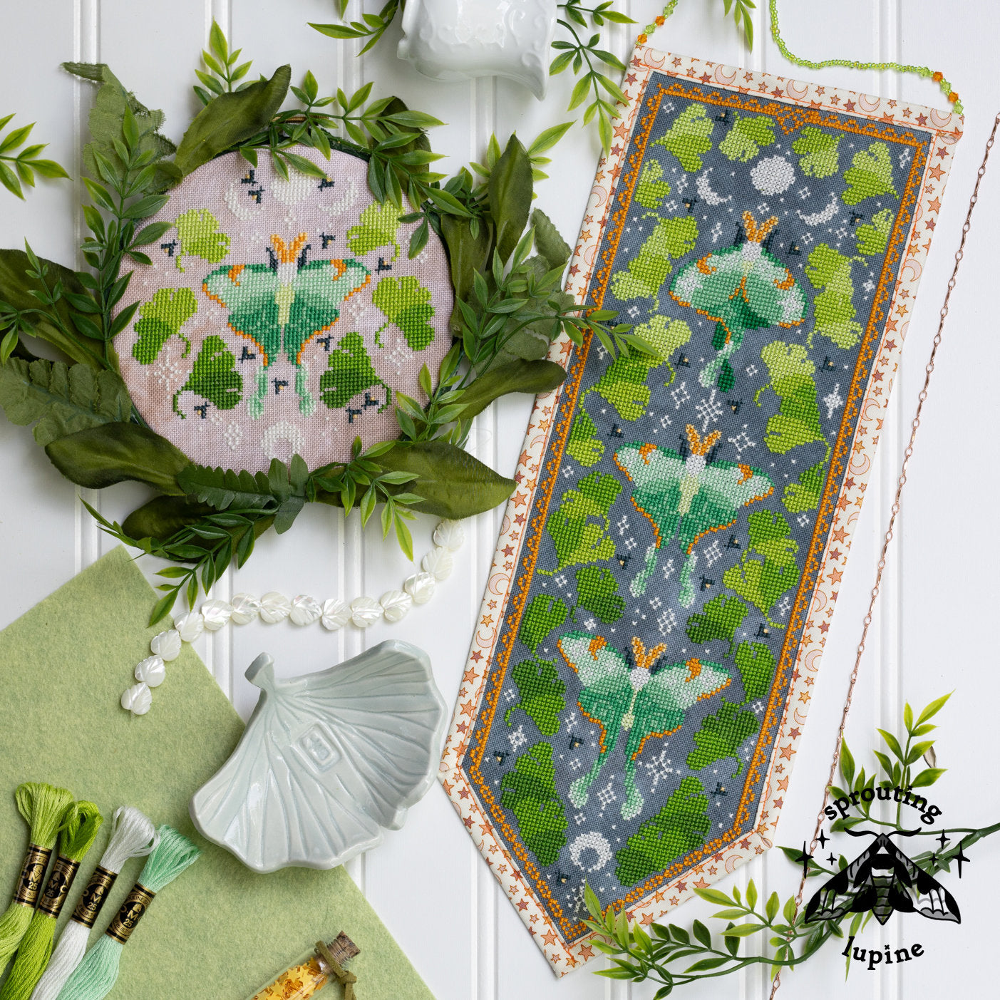 Sprouting Lupine - Verdant Reverie