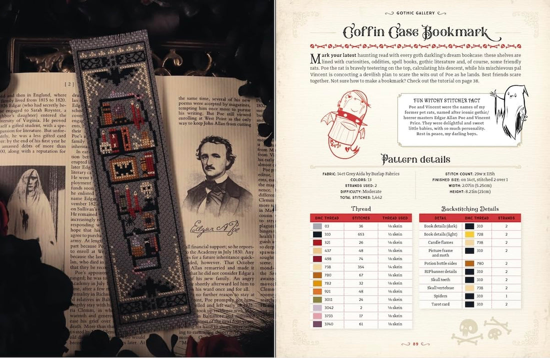 The Witchy Stitcher - Witchy Stitching - Personally Signed Book