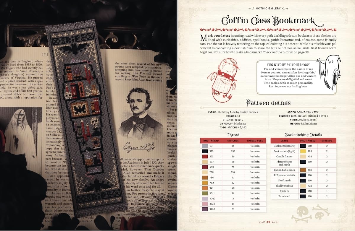 The Witchy Stitcher - Witchy Stitching - Personally Signed Book