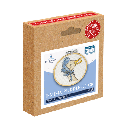 Beatrix Potter - Jemima Puddleduck Mini Cross Stitch Kit