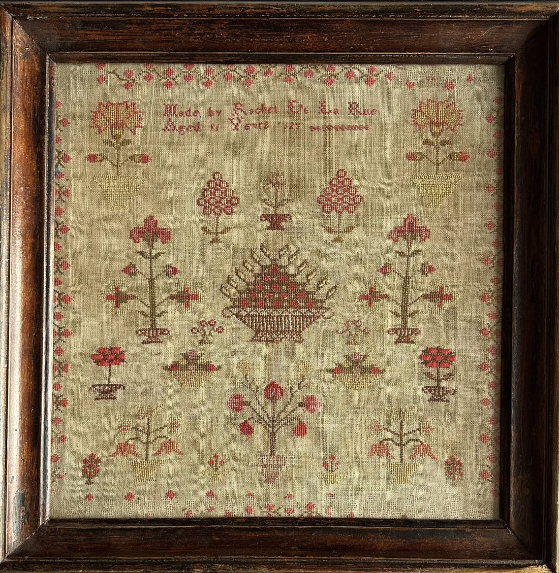 Cross Stitch Antiques - Rachel de la Rue 1825