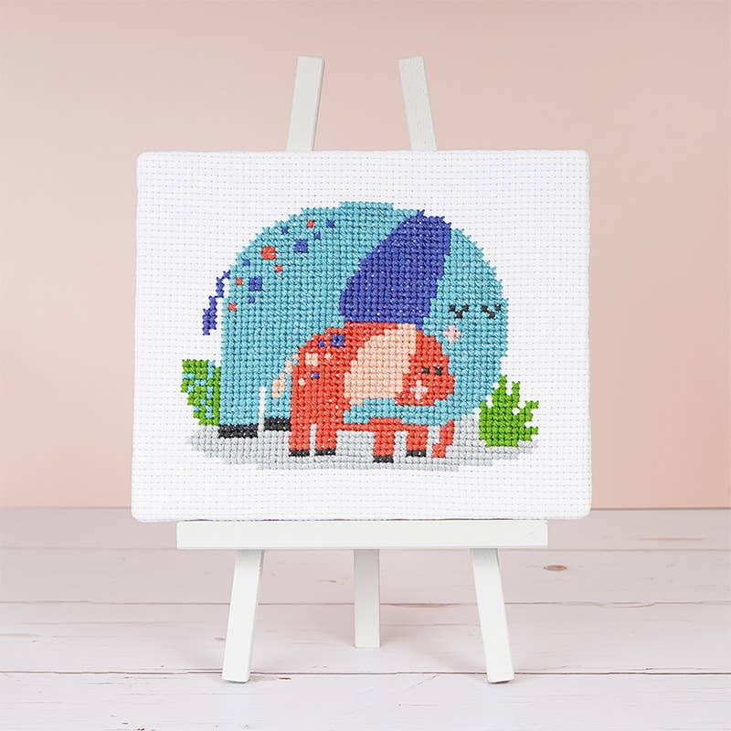 Elephant - Junior Cross Stitch Kit: Standard kit