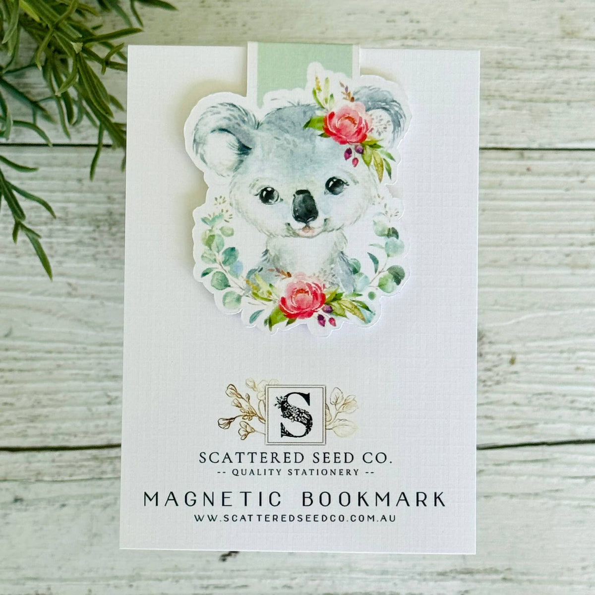 Australian Koala Magnetic Bookmark