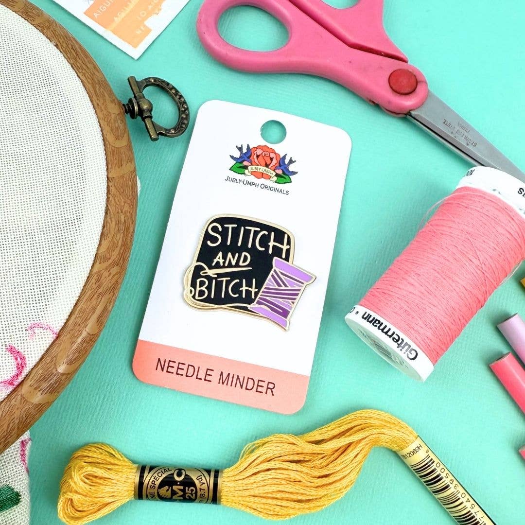Stitch And Bitch Needle Minder