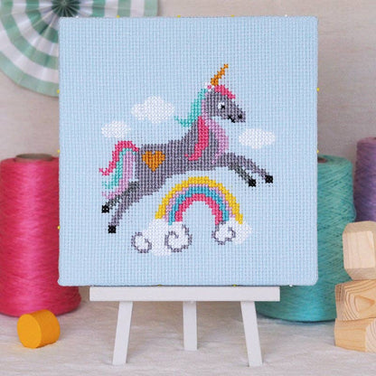 Sparkle Unicorn - Junior Cross Stitch Kit: Standard kit