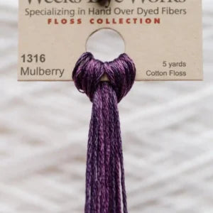 Weeks Dye Works (1238 - 2121) - 6 Stranded Embroidery Cotton