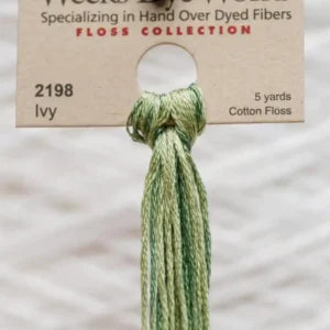 Weeks Dye Works (2126 -2254) - 6 Stranded Embroidery Cotton