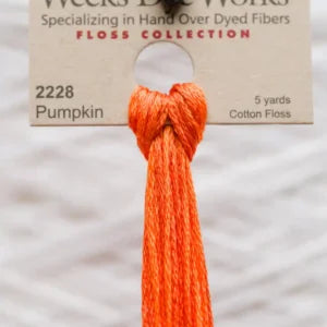 Weeks Dye Works (2126 -2254) - 6 Stranded Embroidery Cotton