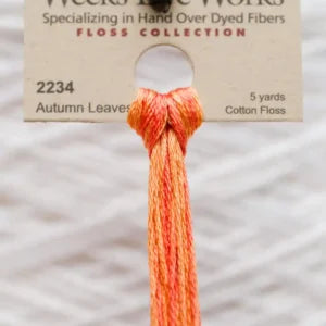 Weeks Dye Works (2126 -2254) - 6 Stranded Embroidery Cotton