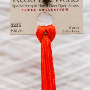 Weeks Dye Works (2126 -2254) - 6 Stranded Embroidery Cotton