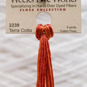 Weeks Dye Works (2126 -2254) - 6 Stranded Embroidery Cotton