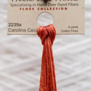 Weeks Dye Works (2126 -2254) - 6 Stranded Embroidery Cotton