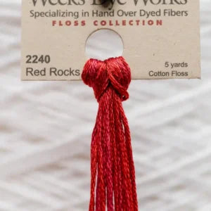 Weeks Dye Works (2126 -2254) - 6 Stranded Embroidery Cotton
