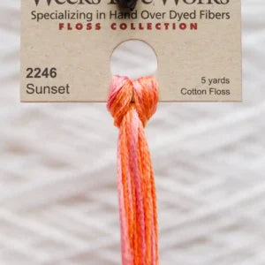 Weeks Dye Works (2126 -2254) - 6 Stranded Embroidery Cotton