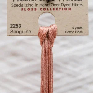 Weeks Dye Works (2126 -2254) - 6 Stranded Embroidery Cotton