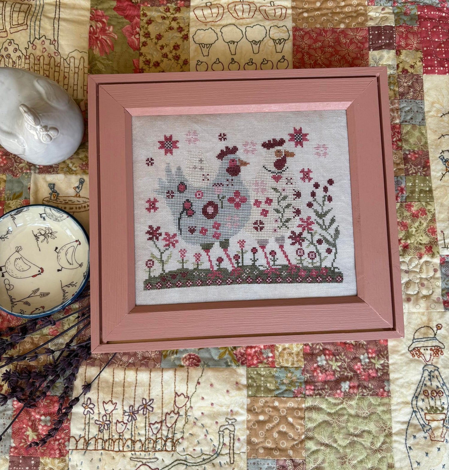 Pansy Patch Quilts and Stitchery - Henpecked